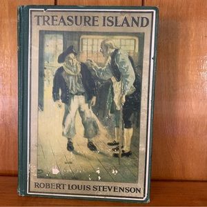 Vintage hardcover Treasure Island by Robert Louis Stevenson